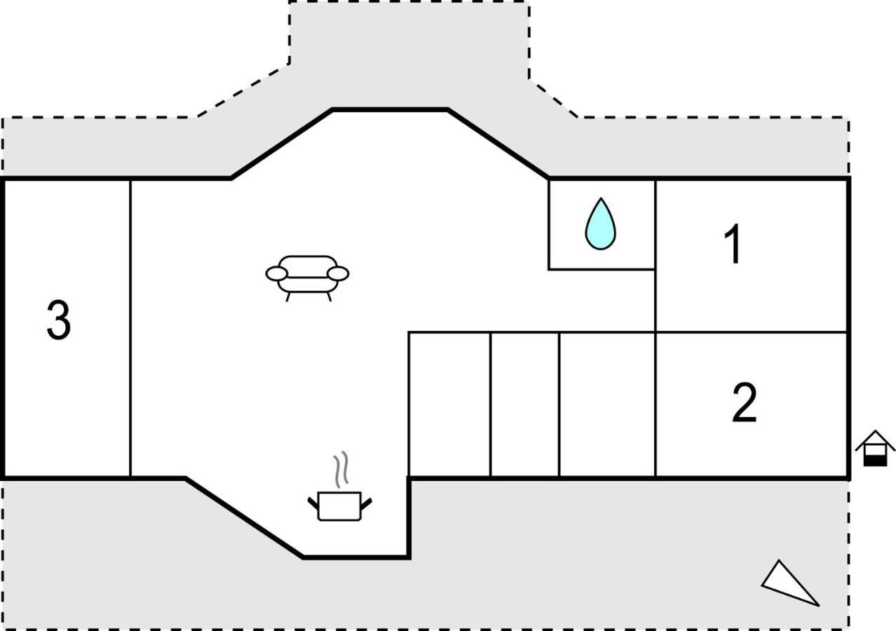 3 Bedroom Nice Home In Bjerkreim 外观 照片